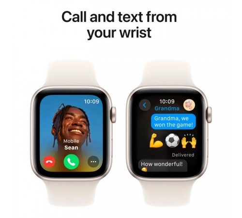 Смарт-часы Apple Watch SE 2024 GPS 44mm Starlight Aluminium Case with Starlight Sport Band - M/L (MXEV3QH/A) Смарт-часы Apple Watch SE 2024 GPS 44mm Starlight Aluminium Case with Starlight Sport Band - M/L (MXEV3QH/A)
