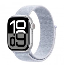 Смарт-часы Apple Watch Series 10 GPS 42mm Silver Aluminium Case with Blue Cloud Sport Loop (MWWD3QH/A)