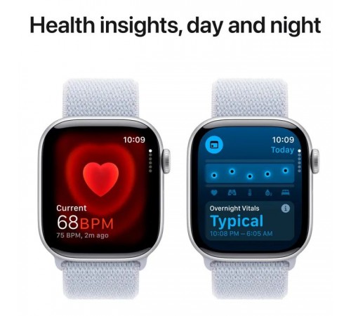 Смарт-годинник Apple Watch Series 10 GPS 42mm Silver Aluminium Case with Blue Cloud Sport Loop (MWWD3QH/A) Смарт-годинник Apple Watch Series 10 GPS 42mm Silver Aluminium Case with Blue Cloud Sport Loop (MWWD3QH/A)