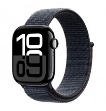 Смарт-часы Apple Watch Series 10 GPS 42mm Jet Black Aluminium Case with Ink Sport Loop (MWWG3QH/A)