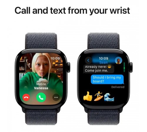 Смарт-годинник Apple Watch Series 10 GPS 42mm Jet Black Aluminium Case with Ink Sport Loop (MWWG3QH/A) Смарт-годинник Apple Watch Series 10 GPS 42mm Jet Black Aluminium Case with Ink Sport Loop (MWWG3QH/A)