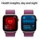 Смарт-годинник Apple Watch Series 10 GPS 46mm Rose Gold Aluminium Case with Plum Sport Loop (MWWV3QH/A)