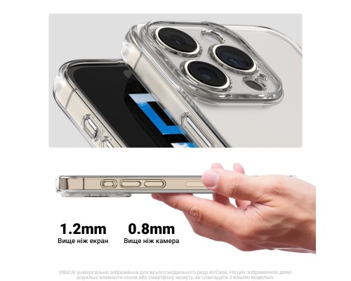 Чехол для мобильного телефона Armorstandart Air OnePlus Nord 4 Camera cover Clear (ARM80285) Чехол для мобильного телефона Armorstandart Air OnePlus Nord 4 Camera cover Clear (ARM80285)