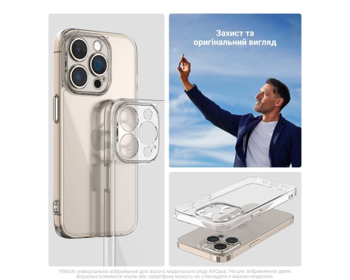 Чехол для мобильного телефона Armorstandart Air OnePlus Nord 4 Camera cover Clear (ARM80285) Чехол для мобильного телефона Armorstandart Air OnePlus Nord 4 Camera cover Clear (ARM80285)