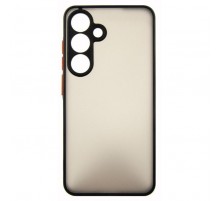 Чохол до мобільного телефона Dengos Matte Samsung Galaxy S24+ Black (DG-TPU-MATT-147)