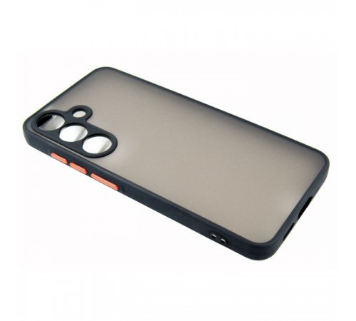 Чохол до мобільного телефона Dengos Matte Samsung Galaxy S24+ Black (DG-TPU-MATT-147)