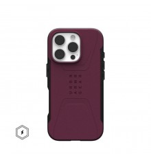 Чохол до мобільного телефона UAG iPhone 16 Pro Civilian Magsafe Bordeaux (114444119049)