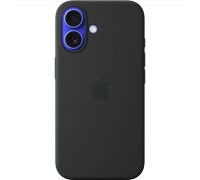 Чехол для мобильного телефона Apple iPhone16 Silicone Case with MagSafe - Black (MYY13ZM/A)