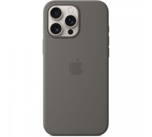 Чохол до мобільного телефона Apple iPhone16 Pro Max Silicone Case with MagSafe - Stone Gray (MYYV3ZM/A) Чохол до мобільного телефона Apple iPhone16 Pro Max Silicone Case with MagSafe - Stone Gray (MYYV3ZM/A)