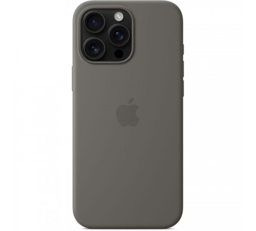 Чохол до мобільного телефона Apple iPhone16 Pro Max Silicone Case with MagSafe - Stone Gray (MYYV3ZM/A) Чохол до мобільного телефона Apple iPhone16 Pro Max Silicone Case with MagSafe - Stone Gray (MYYV3ZM/A)