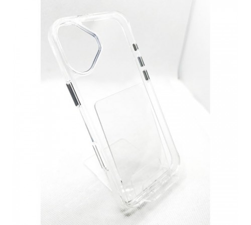 Чохол до мобільного телефона BeCover Space Case для Apple iPhone 16 Plus Transparancy (712107) Чохол до мобільного телефона BeCover Space Case для Apple iPhone 16 Plus Transparancy (712107)