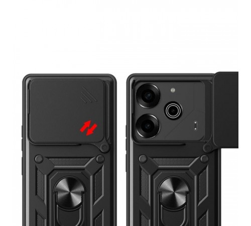 Чохол до мобільного телефона BeCover Military Tecno POVA 6 (LI7) Black (712167)