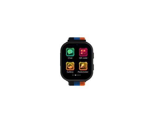 Смарт-годинник Gelius Pro GP-PK008 (Rainbow) Black Kids smart watch with GPS/4G (Pro GP-PK008 (Rainbow) Black)
