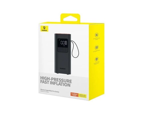 Автомобільний компресор Baseus Super Mini Pro Black (C1115930011100) Автомобільний компресор Baseus Super Mini Pro Black (C1115930011100)