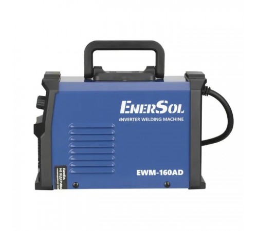 Зварювальний апарат Enersol інверторний, 20-160 A, 7.2 кВт, 3.1 кг (EWM-160AD) Зварювальний апарат Enersol інверторний, 20-160 A, 7.2 кВт, 3.1 кг (EWM-160AD)