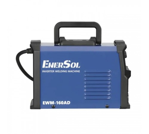 Зварювальний апарат Enersol інверторний, 20-160 A, 7.2 кВт, 3.1 кг (EWM-160AD) Зварювальний апарат Enersol інверторний, 20-160 A, 7.2 кВт, 3.1 кг (EWM-160AD)