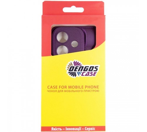 Чохол до мобільного телефона Dengos Oppo A3X Soft + glass (Purple) (DG-KM-125) Чохол до мобільного телефона Dengos Oppo A3X Soft + glass (Purple) (DG-KM-125)