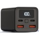 Батарея универсальная XO 20000mAh, PD/65W для ноутбука, QC/22.5W, black (PB97_Black)