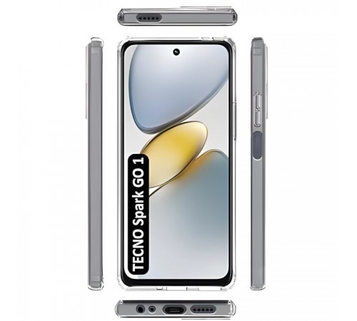 Чохол до мобільного телефона BeCover Tecno Spark Go 1 (KL4) Transparancy (712754) Чохол до мобільного телефона BeCover Tecno Spark Go 1 (KL4) Transparancy (712754)