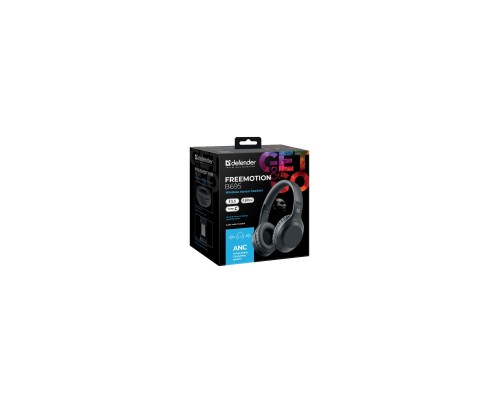 Наушники Defender FreeMotion B695 Bluetooth ANC Black (63695) Наушники Defender FreeMotion B695 Bluetooth ANC Black (63695)