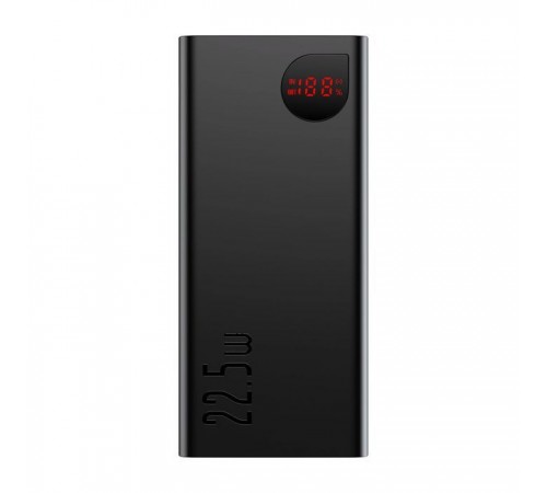 Батарея универсальная Baseus Adaman 10000mAh, PD QC/3.0/22,5W, black (PPAD070001) Батарея универсальная Baseus Adaman 10000mAh, PD QC/3.0/22,5W, black (PPAD070001)