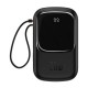 Батарея универсальная Baseus Qpow 20000mAh 20W, PD/3.0, QC/3.0, built-in lightning, black (PPQD060201)