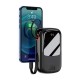 Батарея универсальная Baseus Qpow 20000mAh 20W, PD/3.0, QC/3.0, built-in lightning, black (PPQD060201)