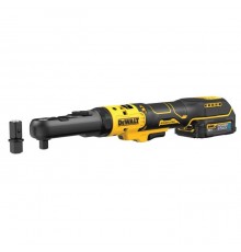 Гайковерт DeWALT кутовий, XR Li-Ion PowerStack 18 GFN, 1.7Ah, 102 Нм (DCF510E2G)
