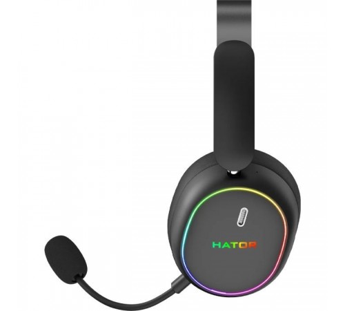 Наушники Hator Phoenix 2 Wireless Hi-Res SyncHUB connection Black (ESH40) Наушники Hator Phoenix 2 Wireless Hi-Res SyncHUB connection Black (ESH40)