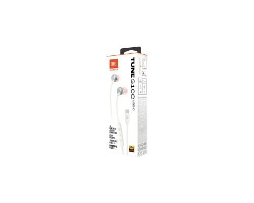 Навушники JBL Tune 310C USB-C White (JBLT310CWHT)