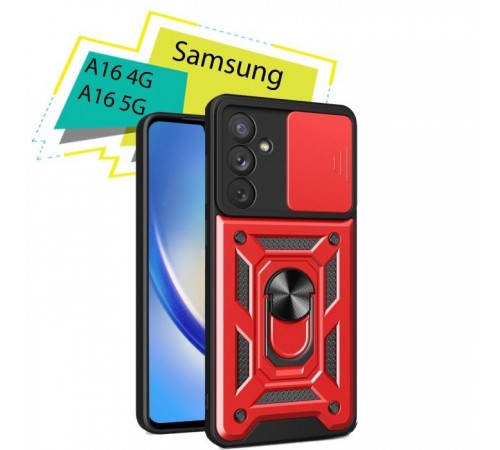 Чохол до мобільного телефона BeCover Military Samsung Galaxy A16 4G SM-A165/A16 5G SM-A166 Red (713071) Чохол до мобільного телефона BeCover Military Samsung Galaxy A16 4G SM-A165/A16 5G SM-A166 Red (713071)