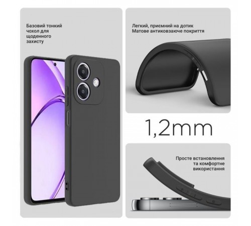 Чохол до мобільного телефона BeCover Realme Note 60 Black (713013) Чохол до мобільного телефона BeCover Realme Note 60 Black (713013)