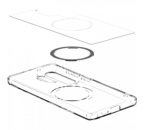 Чохол до мобільного телефона Spigen Samsung Galaxy S25 Ultra, Ultra Hybrid MagFit, Clear White (ACS08956) Чохол до мобільного телефона Spigen Samsung Galaxy S25 Ultra, Ultra Hybrid MagFit, Clear White (ACS08956)