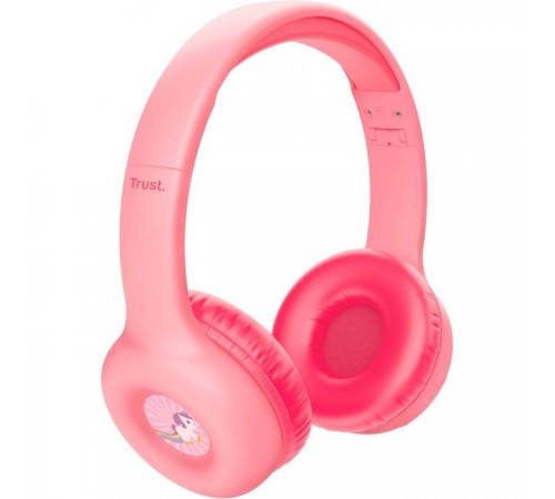 Навушники Trust Nouna Kids Wireless Pink (25274) Навушники Trust Nouna Kids Wireless Pink (25274)