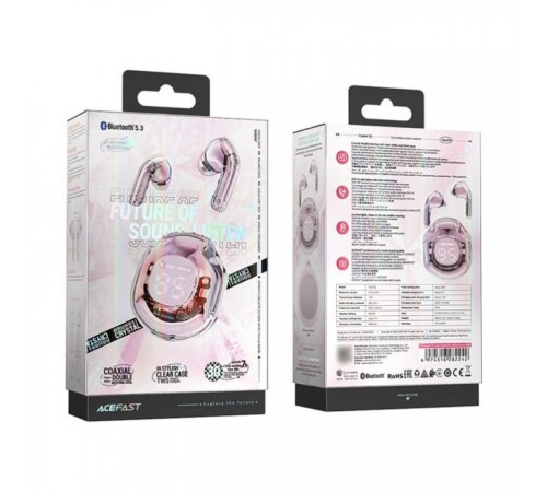 Наушники Acefast T8 Lotus Pink (6974316282242) Наушники Acefast T8 Lotus Pink (6974316282242)