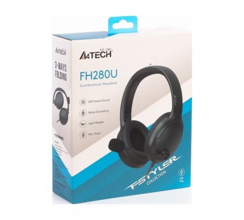 Навушники A4Tech FH280U Black (4711421001717)