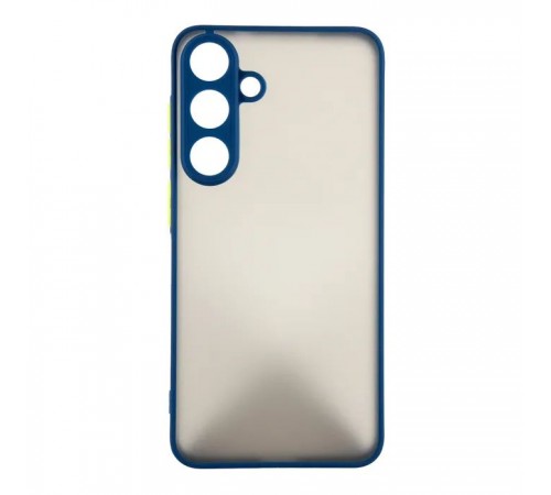 Чохол до мобільного телефона Dengos Kit Samsung Galaxy S25 Plus Matte + glass (Blue) (DG-KM-143) Чохол до мобільного телефона Dengos Kit Samsung Galaxy S25 Plus Matte + glass (Blue) (DG-KM-143)