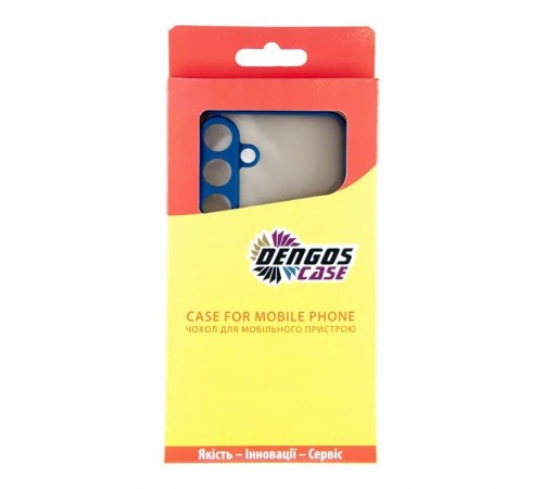 Чохол до мобільного телефона Dengos Kit Samsung Galaxy S25 Plus Matte + glass (Blue) (DG-KM-143) Чохол до мобільного телефона Dengos Kit Samsung Galaxy S25 Plus Matte + glass (Blue) (DG-KM-143)
