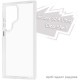 Чохол до мобільного телефона BeCover ClearShell Samsung Galaxy S24 Ultra SM-S928 Transparancy (713394)