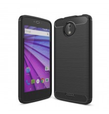 Чехол для мобильного телефона для Motorola Moto Z Carbon Fiber (Black) Laudtec (LT-MMZB)
