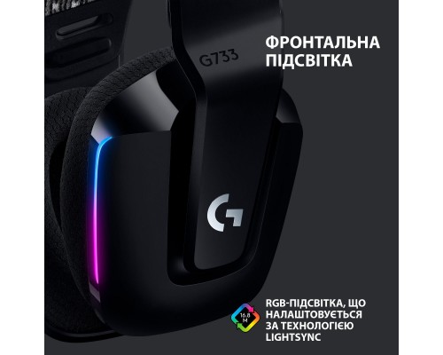 Наушники Logitech G733 Lightspeed Wireless RGB Gaming Headset Black (981-000864) Наушники Logitech G733 Lightspeed Wireless RGB Gaming Headset Black (981-000864)