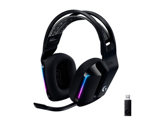 Наушники Logitech G733 Lightspeed Wireless RGB Gaming Headset Black (981-000864) Наушники Logitech G733 Lightspeed Wireless RGB Gaming Headset Black (981-000864)