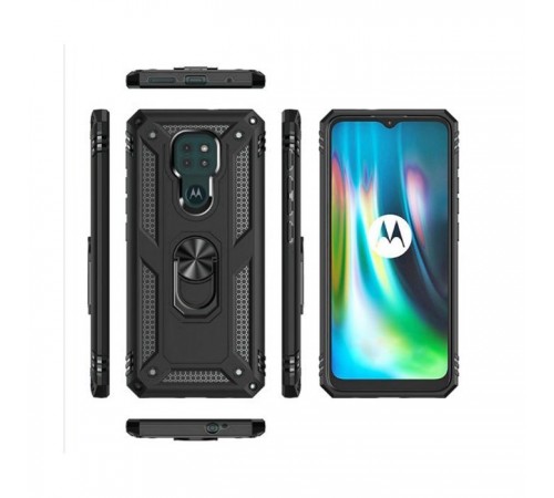 Чохол до мобільного телефона BeCover Military Motorola G9 / G9 Play / E7 Plus Black (705562) Чохол до мобільного телефона BeCover Military Motorola G9 / G9 Play / E7 Plus Black (705562)