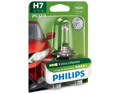 Автолампа Philips галогеновая 55W (12972 LLECO B1)