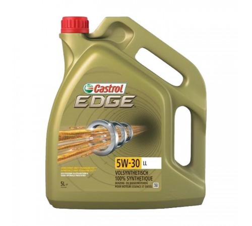 Моторна олива Castrol EDGE 5W-30 LL 5л (CS 5W30 E 5L) Моторна олива Castrol EDGE 5W-30 LL 5л (CS 5W30 E 5L)
