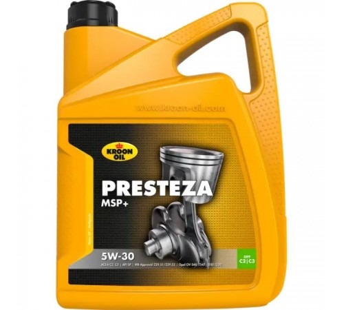 Моторна олива Kroon-Oil PRESTEZA MSP+ 5W-30 5л (KL 33229) Моторна олива Kroon-Oil PRESTEZA MSP+ 5W-30 5л (KL 33229)