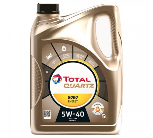 Моторна олива Total QUARTZ 9000 ENERGY 5W-40 5л (TL 216609) Моторна олива Total QUARTZ 9000 ENERGY 5W-40 5л (TL 216609)