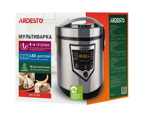 Мультиварка Ardesto MC-Х16X (MC-X16X) Мультиварка Ardesto MC-Х16X (MC-X16X)