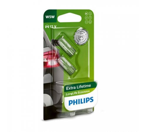 Автолампа Philips 5W (12961 LLECO B2) Автолампа Philips 5W (12961 LLECO B2)