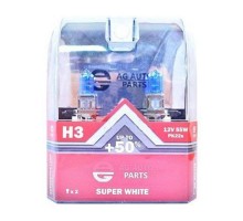 Автолампа AG AUTOPARTS галогенова 55W (AG 40101S)